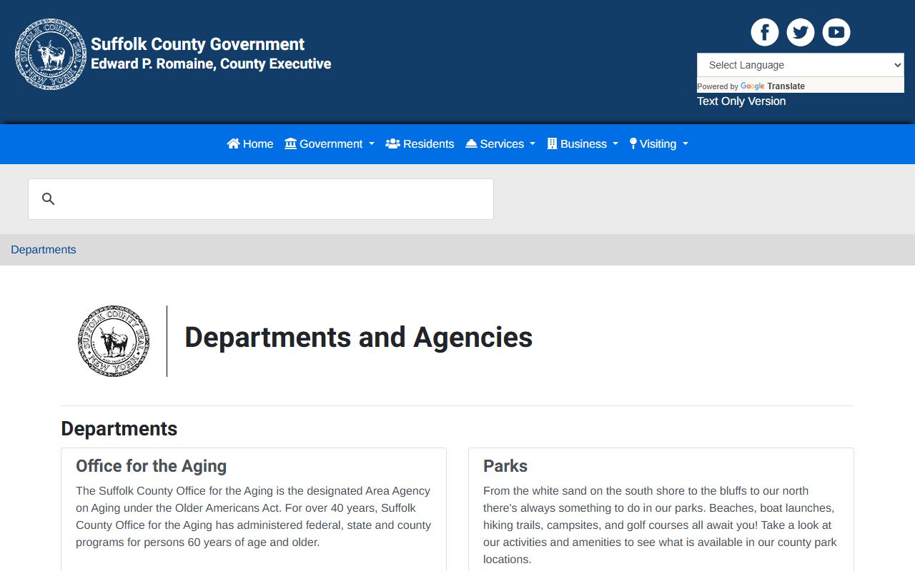 Suffolk County Clerk land records office for searching deeds and mortgages in Suffolk County